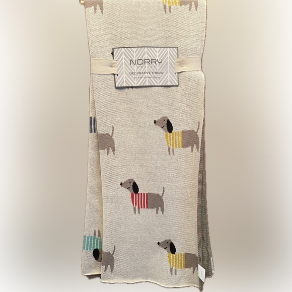 norry Other - Dachshund  💯 % cotton throw blanket.